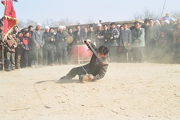 Weapons demonstration in Hebei province